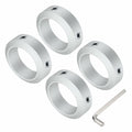 uxcell Set Screw Shaft Collar 50mm Shaft 70mm OD 22mm Thick Aluminum 4pcs