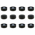ZZHXSM 12PCS 28mm Bakelite Phenolic Resin Sealing Screw Caps Black