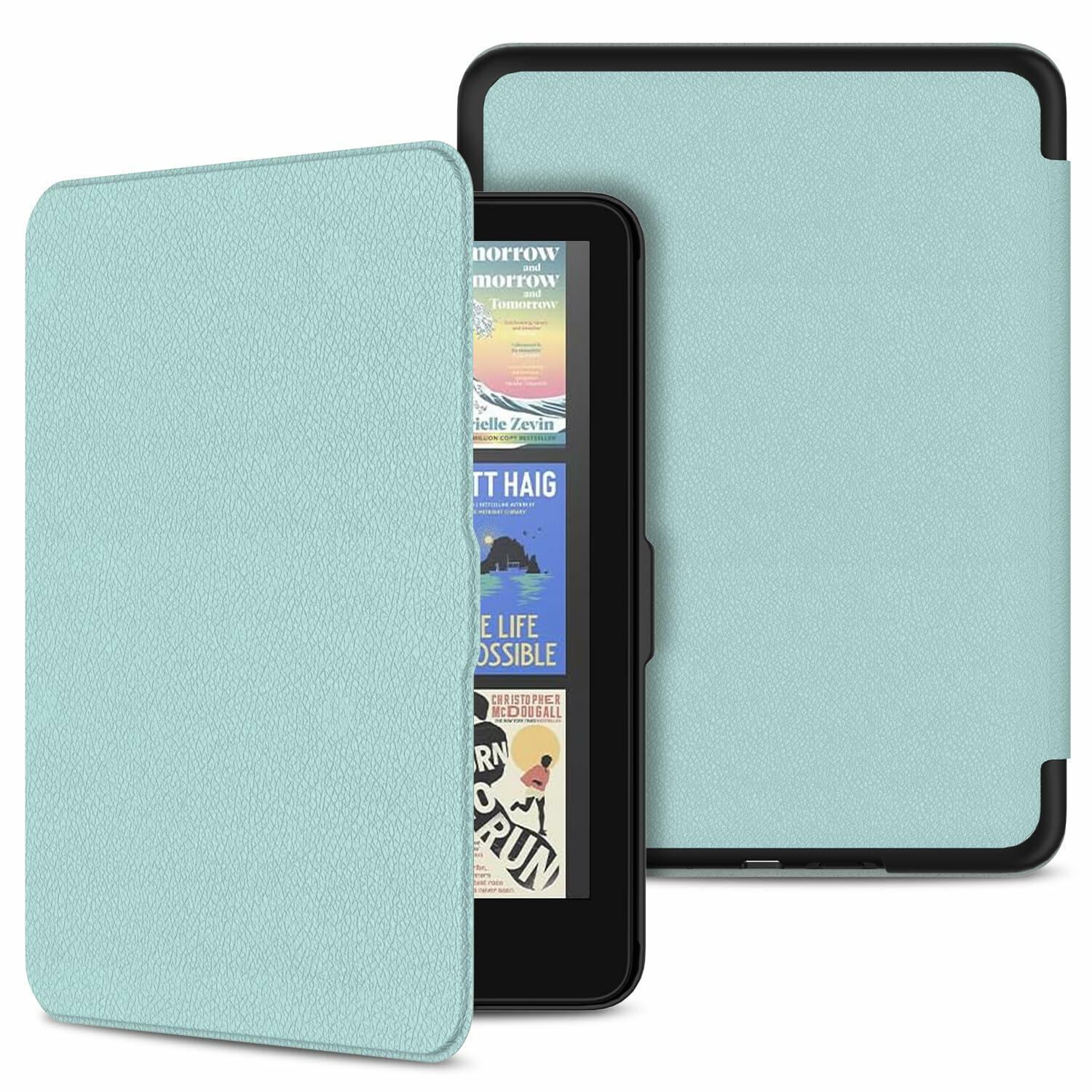 DICEKOO Case for 7" Kindle Paperwhite 12th Gen & Colorsoft 1st Gen Agave Green