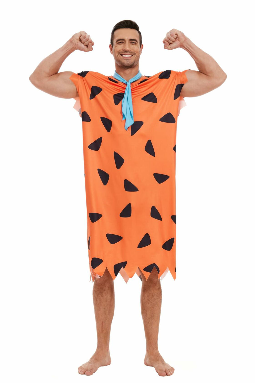 Waist Wow Halloween Adult Couple Costume Cosplay Party Orange Size XL