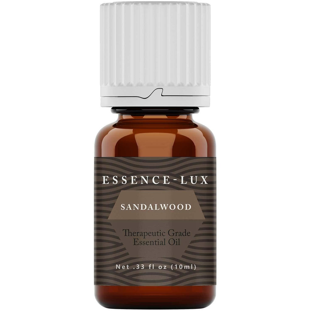 Essence-Lux Sandalwood Essential Oil 10ml 0.33oz Aromatherapy Dropper