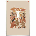FBKDVC Christian Scripture Poster Jesus Feeds 5000 16x24in Unframed