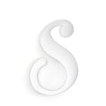 3PCS Letter Charms for Bogg Bags 2.75" Large Inserts Accessories White S