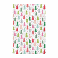 SDMKA Colorful Christmas Trees Microfiber Fitted Crib Sheet 28x52 Inch A01