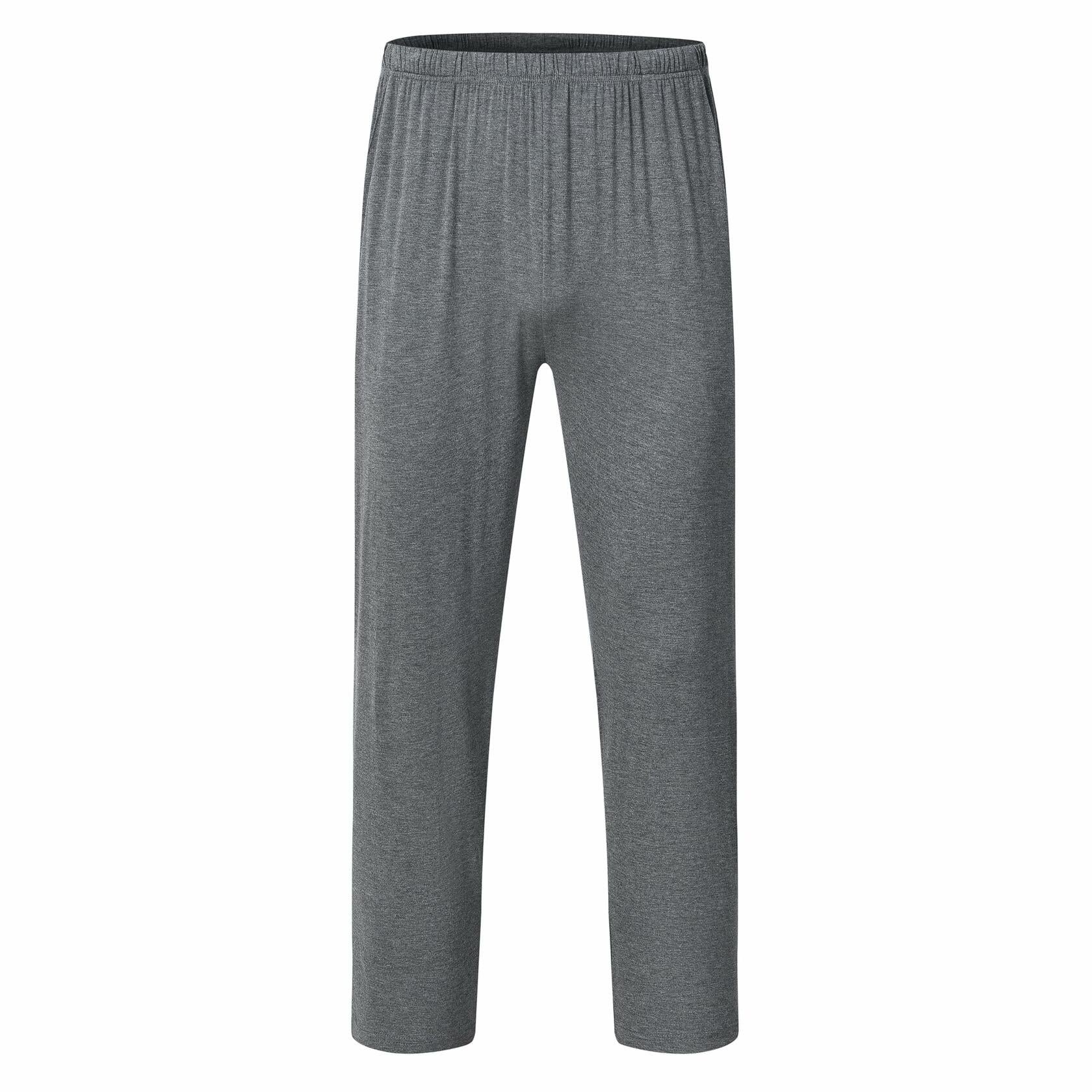 MoFiz Men's Pajama Set Short Sleeve T-Shirt & Shorts Dark Gray/Black Size 2XL