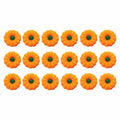 RUIFUU 18Pcs Halloween Pumpkin Erasers Bulk Mini 3D Fall Classroom Prize