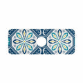 Kitchen Sink Splash Guard 14.7" Faucet Mat Water Absorbent Foldable Washable