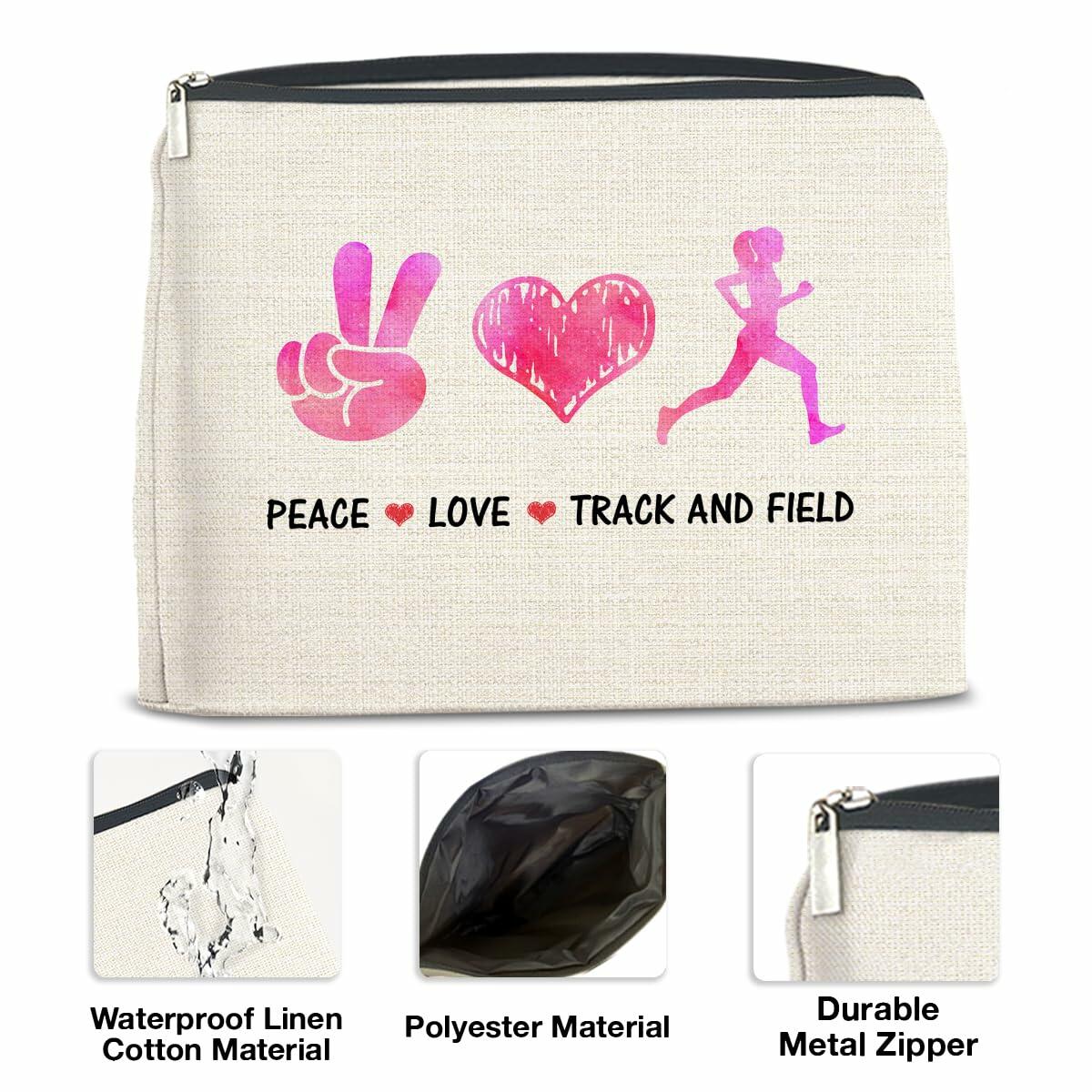 Soiceu Running Makeup Bag Cosmetic Pouch for Women Polychrome