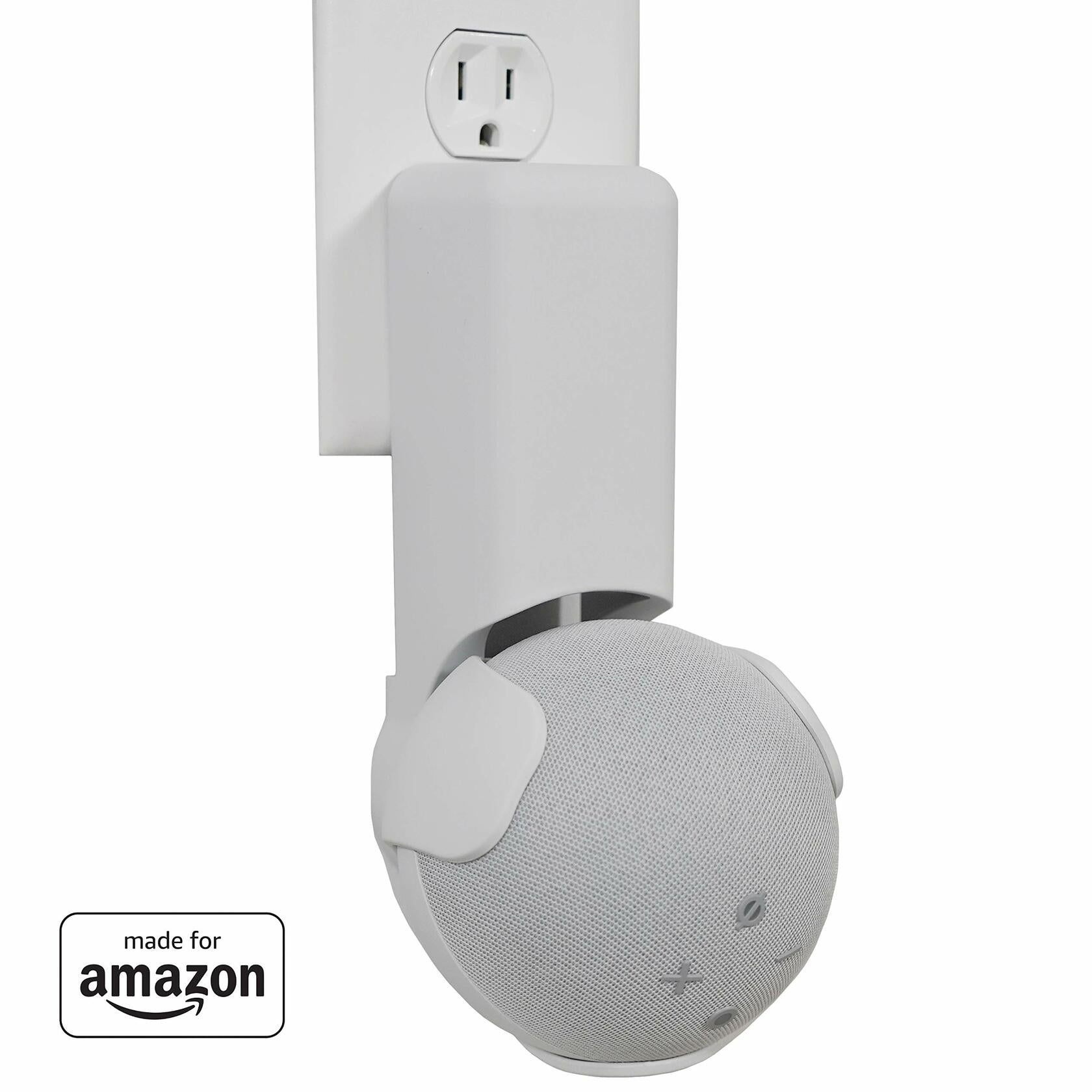 Made For Amazon Outlet Hanger White for Echo Dot 4th Generation