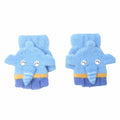 CNGYNI Toddler Cartoon Knitted Convertible Gloves Mittens Cover Sky Blue 1-3Y