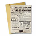 mmuue Big 90th Birthday Card Funny Retro for Women Men Mom Dad Husband Wife