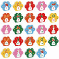 Hxezoc 24 Pcs DIY Christmas Advent Calendar Boxes Dog Paw Xmas Decoration