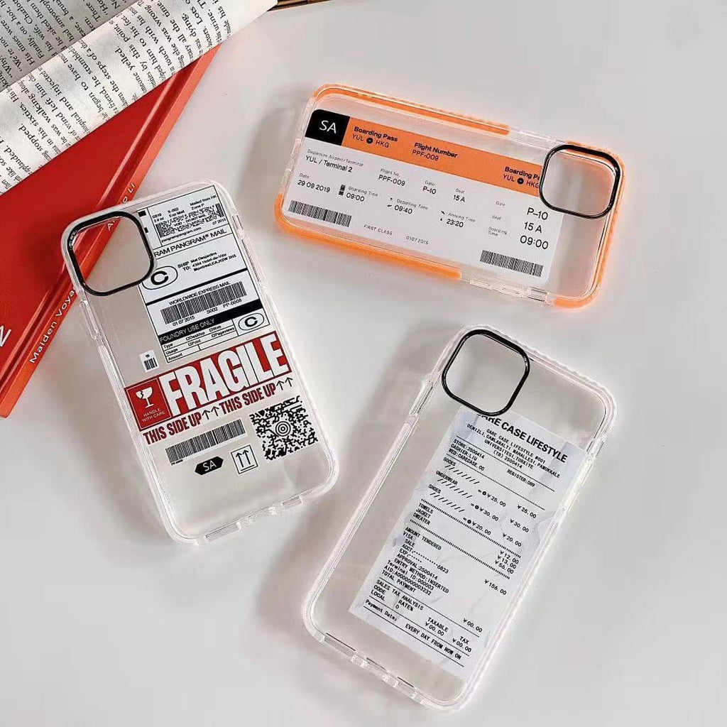 First Class Plane Ticket iPhone Case