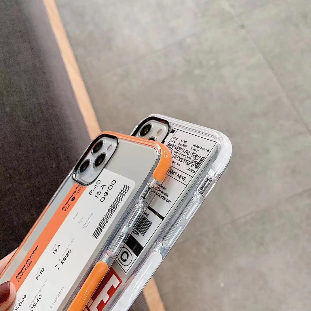 First Class Plane Ticket iPhone Case