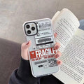 First Class Plane Ticket iPhone Case