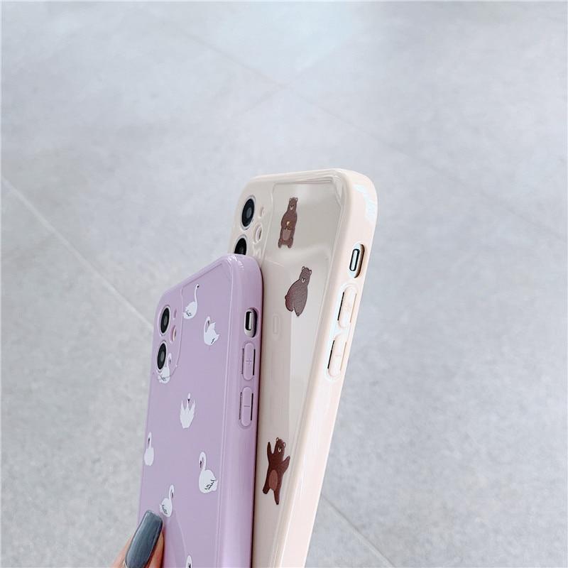 Cute Cartoon Animals iPhone Case
