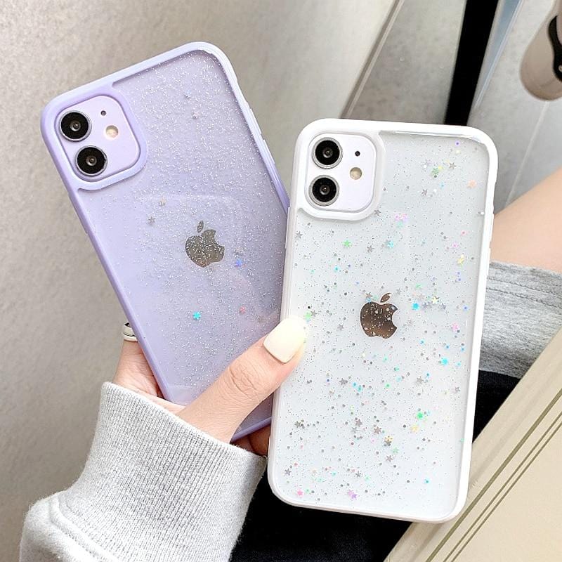 Glitter Star Sequins iPhone Case