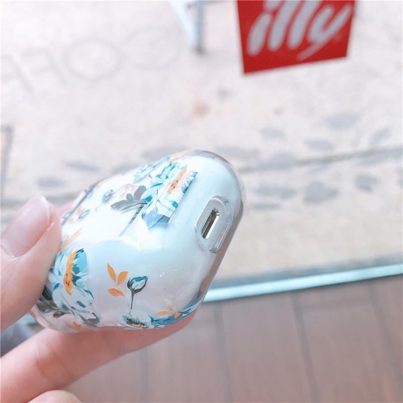 Watercolor Floral Apple Airpods Case