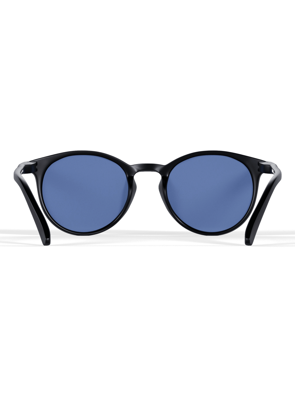 Black Round Polarized Sunglasses - UV400 for Men & Women