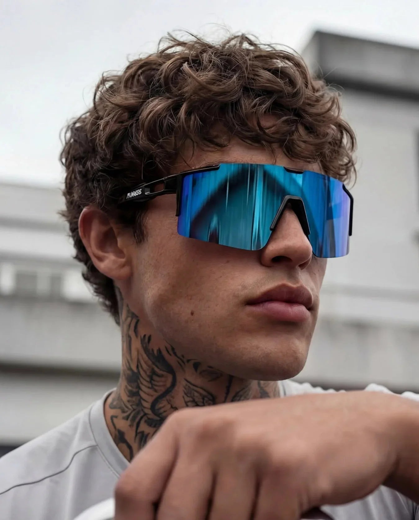 Ice Blue Polarized Running Sunglasses - UV400 for Men & Women | X365