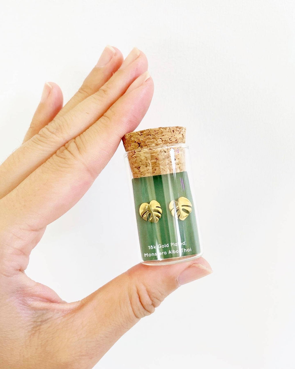 Monstera Albo & Thai Constellation Plant Studs